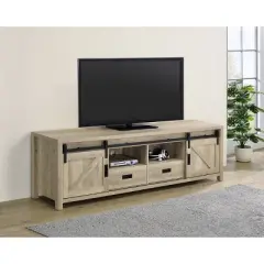 Madra Barn Door TV Stand for TVs up to 85" - Coaster