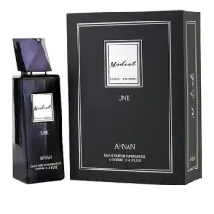 Modest Une By Afnan Perfumes Mint, Nutmeg, Lavender, Vetiver, Cedar Men Eau De Parfum Spray 3.4 Oz 2019  3.4 Oz