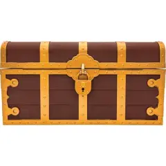 Teacher Created Resources&reg; Treasure Chest with Lock & Key - For Classroom, Kids Prizes, & Toys