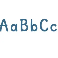 Teacher Created Resources&reg; Slate Blue 4" Modern Classic Letters Combo Pack, Pack of 257