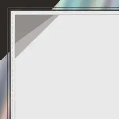 Great Papers Rainbow Foil Certificates 8.5" x 11" Modern Black 15/Pack (2019005)