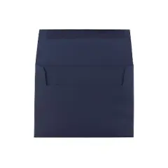 JAM Paper A6 Invitation Envelopes 4.75 x 6.5 Navy Blue LEBA667