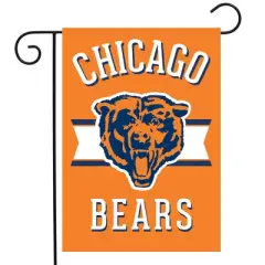 Briarwood Lane Retro Chicago Bears Garden Flag NFL Double-Sided 18" x 12.5"