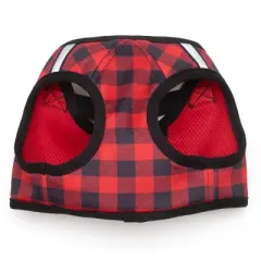The Worthy Dog Buffalo Check Plaid Sidekick Harness Vest