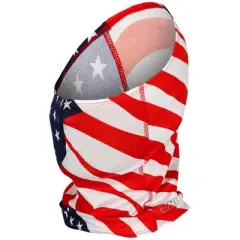 Fintech American Flag UV Fishing Mask