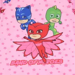 PJ Masks Girls' Gekko Catboy Owlette Characters Pajama Dress Nightgown Pink