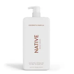 Native Coconut & Vanilla Body Wash - 36 fl oz