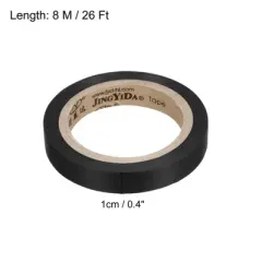 Unique Bargains PVC Sticky Seal Tennis Badminton Racket Grip Finishing Tapes 8 Pcs