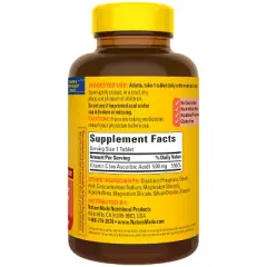 Nature Made Vitamin C 500 mg, Dietary Supplement for Immune Support, 500 Tablets, 500 Day Supply