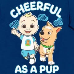 CoComelon JJ Bingo Graphic T-Shirt Navy Blue 