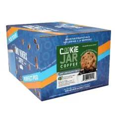 Cookie Jar Mint Chocolate Chip Flavored Coffee Pods,Compatible Keurig 2.0, 40 Ct