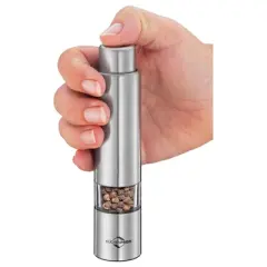 Kuchenprofi Pepper Push Mill Grinder, Stainless & Acrylic