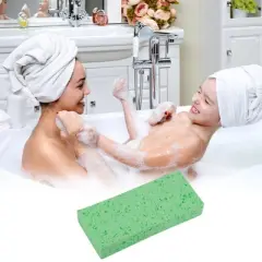 Unique Bargains Honeycombs Rectangular Bath Sponge 1 Pc