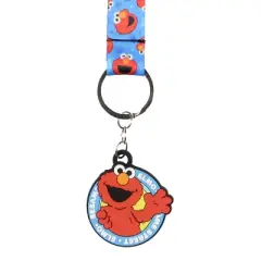 Sesame Street Elmo Wrist Lanyard For Keys Keychains And Wallet