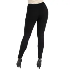24seven Comfort Apparel Womens Stretch Ankle Length Leggings