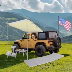 Yescom Car Side Awning Rooftop Pull Out Tent Shelter