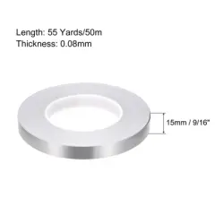 Unique Bargains Self-Adhesive Sealing Metalized Tape for Detailing Accent Wall