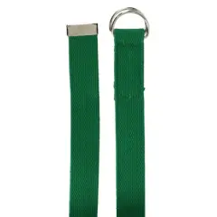 CTM Cotton Web Belt with D Ring Buckle