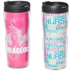 The Lakeside Collection Breast Cancer Awareness Travel Mug