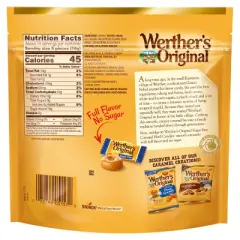 Werther's Original Sugar Free Hard Candy Stand Up Bag &ndash; 7.7oz
