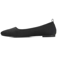 Journee Collection Womens Maryann Tru Comfort Foam Slip On Round Toe Ballet Flats