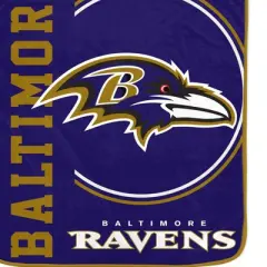 NFL Baltimore Ravens Keep It Simple Ultra Soft Blanket