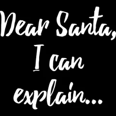 Men's Design By Humans Dear Santa, I Can Explain Christmas Funny By Jeje1982 Tank Top
