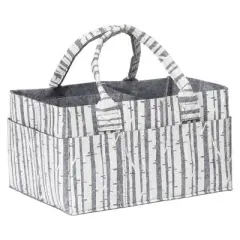 Sammy & Lou Printed Felt Storage Caddy - Birch
