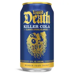 Liquid Death Killer Cola Sparkling Water - 6pk/12 fl oz Cans