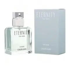 Eternity Cologne By Calvin Klein Men Sage, Juniper, Orange Blossom, Geranium, Sandalwood, Amber Edt Spray 3.3 Oz