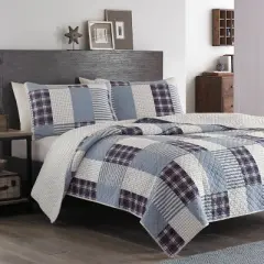Camano Island Quilt And Sham Set Plum - Eddie Bauer&reg;