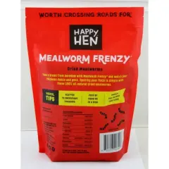 Happy Hen Treats Mealworm Frenzy Chicken Treats 10 oz