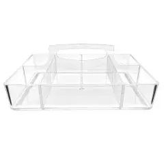 OnDisplay Deluxe Acrylic Rectangle Cosmetic/Jewelry Organization Tray