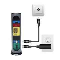 Motorola Ultra-Fast DOCSIS 3.1 Cable Modem with AC3200 Dual Band Router - (MG8702)