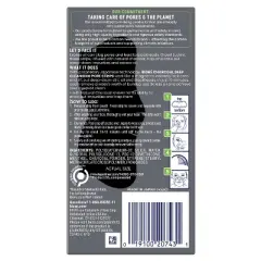 Biore Oil Control Charcoal Deep Cleansing Blackhead Remover Nose Pore Strips - 6ct