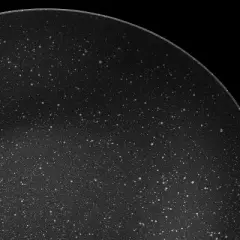 BergHOFF GEM Non-stick Stockpot, Glass Lid, Black