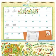 Lang 2024 Wall Calendar 12"x12" Simple Inspirations