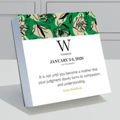 TF Publishing 8.75"x5.5" 2026 365 Inspiring Women Daily Desktop Calendar