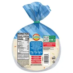 Guerrero Street Taco Size Zero Net Carbs Original Tortillas -14ct/8.89oz