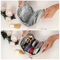 Unique Bargains Portable Waterproof Mini Makeup Bag 1 Pc