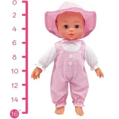 The New York Doll Collection 16 inch Realistic Baby Doll