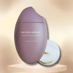 Haruharu Black Rice 10 Hyaluronic Cream for Sensitive Skin (1.6 oz) - Ultra-Deep Hydration, Non-Sticky Cream for Firm & Bright Skin.