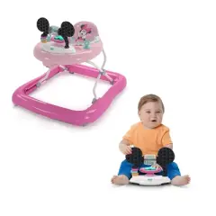 Bright Starts Minnie Mouse Tiny Trek Forever Besties 2-in-1 Walker