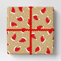 18' Christmas Fabric Ribbon Red Ric Rac - Wondershop&trade;