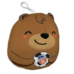 MLS FC Cincinnati Plushie Mascot Key Chain: Sports Team Logo Novelty Pillow