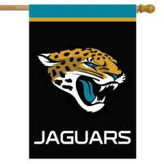 Briarwood Lane Jacksonville Jaguars House Flag NFL Licensed 28" x 40"