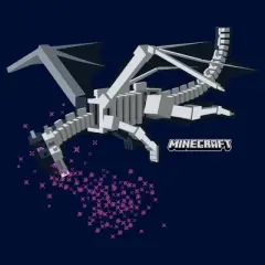 Boys Minecraft Ender Dragon Flying Decorations T Shirt