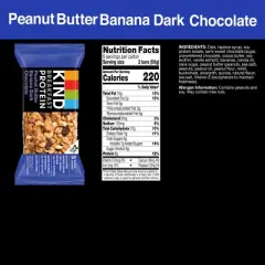 Kind Breakfast Peanut Butter Banana Bars - 10.56oz