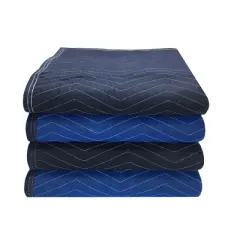UBMOVE Pack of 4 Supreme Woven Moving Blankets 72" x 80" Heavy Duty 85 Lbs/Dozen