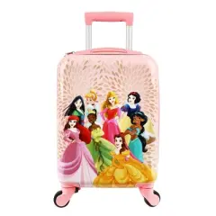 Disney Princess Character Art 2-Pack Backpack and 18" Luggage Set
